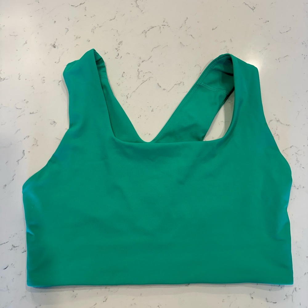 FP Movement by Free People Vibrant Green Win Win Sports Bra - LIKE NEW